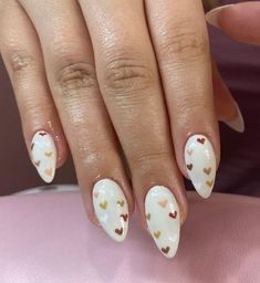 Thanksgiving Nails 2023, November Manicure, Cute Fall Nail Inspo, Cute November Nails, Deer Nails, Nails November, Nail Polish Art Designs, End Of Fall, Wide Nails