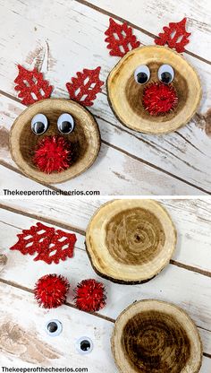 this is an easy and fun craft for kids to do with the tree stumps