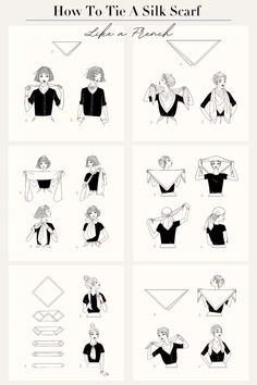 Gentlewoman Style Outfits, How To Tie A French Scarf, Paris Scarf Style, Silk Scarfs Ideas, Styling Hermes Scarf, Silk Scarf Tie, How To Tie Silk Scarf, Hermes Scarf How To Wear, How To Wear A Silk Scarf Outfits