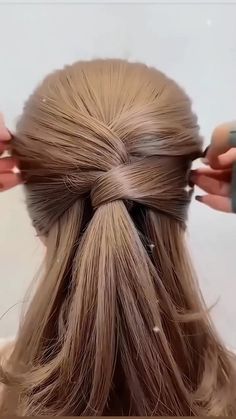 The Kalgi Kalira | ✨ Elegance in every strand. 💍 Wedding hair goals achieved! 💕 . . #weddingready #KalgiKalira #GlamSquad #weddingsutra #bridallook... | Instagram Wedding Hairdos, Goals Achieved, Short Hair Updo Tutorial, Down Hairstyles For Long Hair, Updo Hairstyles Tutorials, Hairdo Wedding