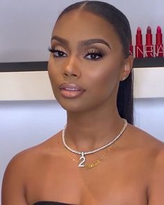 Maquillage Yeux Cut Crease, Natural Glam Makeup, Makeup For Black Skin, Birthday Makeup, Brown Skin Makeup, Soft Glam Makeup, Beauty Make-up, Black Women Makeup, Braut Make-up