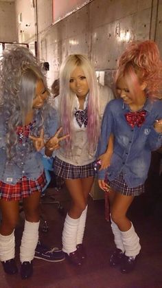 tumbler Gyaru Anime, Jfashion Kawaii, Japanese School