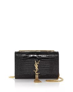 Ysl Kate Bag, Ysl Wallet On Chain, Luxury Goals, Ysl Kate, Kate Bags, Ysl Wallet, Crocodile Bags, Yves Saint Laurent Bags, Work Style