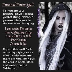 Power Spell, Goddess Magick, Beauty Spells, Easy Love Spells, Spells For Beginners, Easy Spells