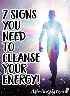 7 Signs You Need to Cleanse Your Energy - Ask-Angels.com Spiritual Blockage, Cleanse Your Energy, Spiritual Thoughts, Physical Pain, Chakra Meditation, Spiritual Guidance, New Energy