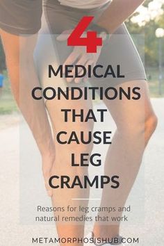 Not all leg cramps are caused by over exertion or electrolyte deficiencies. They may be caused by these medical conditions...............more on website #SeniorCare #legcramps #legs #health #medical Leg Pain Relief Remedies, Severe Leg Cramps, Leg Cramps Causes, Pain Relief Remedies, Cramps Relief, Nerve Pain Relief