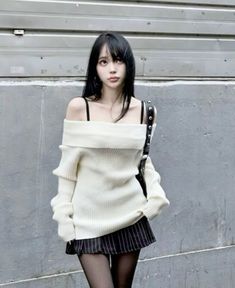 #kfashion #acubi #fashion #pretty #stylish #inspo How To Have Style, Fashion Figure, Mode Hippie, Mode Inspo, Ribbed Knit Sweater, 가을 패션, Looks Style, Dream Clothes, Looks Vintage