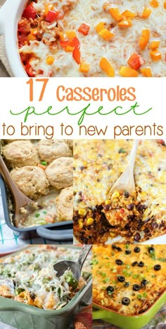 casserole recipes to bring to new parents