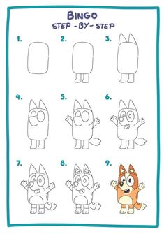 step by step instructions for how to draw a cartoon cat