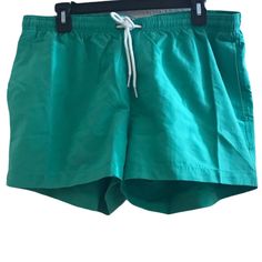 Nwt Men's Trunks Surf And Swim Shorts Size Large Color Green Brand New Retails $54 100 Percent Polyester Green Swim Trunks With Pockets And Relaxed Fit, Green Swim Trunks With Pockets Relaxed Fit, Green Relaxed Fit Swim Trunks With Pockets, Green Relaxed Fit Swimwear For Sports, Green Cotton Swim Trunks With Relaxed Fit, Green Relaxed Fit Swim Trunks, Relaxed Fit Green Cotton Swim Trunks, Green Relaxed Fit Cotton Swim Trunks, Green Cotton Relaxed Fit Swim Trunks