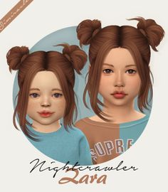 Sims 4 Cc Hair Nightcrawler, The Sims 4 Kids, Toddler Cc Sims 4, Sims 4 Cc Hair, Sims Baby, Sims 4 Cc Kids Clothing