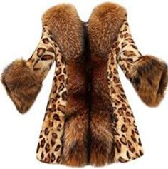 Jenniferm Leopard Print Coat. Gorgeous Coat. New With Tags. It's Too Tiny For Me Around The Arm Area. Elegant Brown Fur Coat For Cold Weather, Chic Brown Fitted Fur Coat, Fitted Brown Fur Coat For Spring, Leopard Print Faux Fur Coat, Faux Fur Outfit, Womens Fall Coats, Long Outerwear, Fur Decor, Fur Collar Jacket