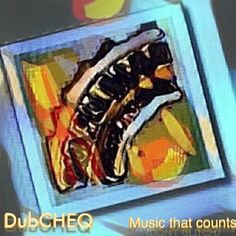 an abstract painting is featured in this video for dubcheq music that countss