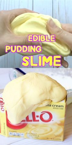 Need an activity for kids or toddlers? This recipe from The Soccer Mom Blog is just what you need! Edible pudding slime is a non-toxic, all-natural, easy recipe you can make at home. Try this DIY sensory activity today! Amazing Crafts, Kid Experiments, Kids Valentines, Diy Event, Slime Recipe, Toddler Fun