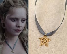 This beautiful star charm necklace is inspired by Katrina Van Tassel in the movie Sleepy Hollow. brass star filigree with a floral design- 28mm dark gray satin ribbon- 1/4 inch the ribbon is cut at 36 inches in length so you can tie it to your desired length there is no clasp *You can also choose a gold cable chain at checkout instead of a ribbon* Katrina Van Tassel, Star Charm Necklace, Ribbon Necklace, Sleepy Hollow, Miss World, Star Charms, Satin Ribbon, Cable Chain, Necklace Pendant