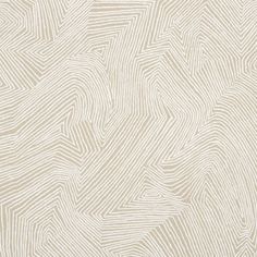 a beige and white wallpaper with wavy lines