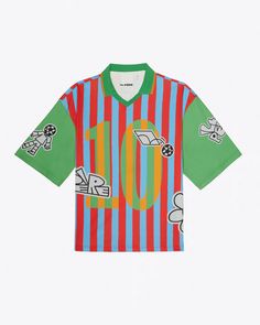 FC Amado Home Kit Sporty Multicolor Graphic Print Jersey, Sporty Green Jersey With Graphic Print, Sporty Oversized Multicolor Tops, Oversized Sporty Multicolor Tops, Oversized Multicolor Sporty Tops, Clothing Brand Logos, Vintage Football Shirts, Football Tees, Vintage Football