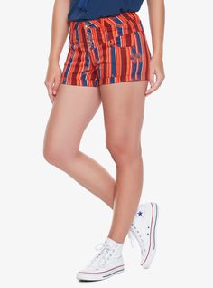 Star Wars Solo Striped High-Waisted Shorts Culture Clothes, Culture Clothing, Her Universe, Star Wars Women, Skirt Leggings, Retro Vibe, Striped Shorts, High Waisted Shorts, Fangirl