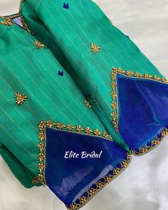 Hand Net Aari Work Blouse, Net Aari Work Blouse Designs Full Hand, Simple Net Aari Work Blouse Designs, Net Aari Work Blouse, Net Work Blouse, Aari Work Blouse Designs, Work Blouse Designs, Net Blouse, Net Design