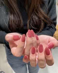 Short Gel Natural Nails, Nara Smith Nails, Coral Jelly Nails, Muted Pink Nails, Jell Nails, Flash Nails, Hello Nails, October Nails