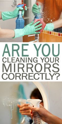 two people are washing their hands with soap and detergent in front of a mirror