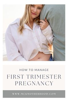 Are you in the first trimester of pregnancy and SHOCKED by the symptoms you're experiencing?! That was me! I had so many first trimester symptoms that completely freaked me out so I wanted to write this blog post to hopefully help some other expecting moms out there navigate the first trimester of pregnancy a little more peacefully. Head to MCK | Pregnancy & Motherhood to read the blog! 🥰