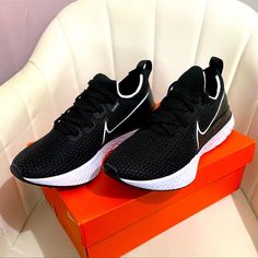 Brand New With Tag. Most Comfortable Shoes For Running Nike Mens Shoes Running, Gym Shoes Mens Nike, Running Shoes Men Nike, Black Athleisure Running Shoes With Textured Sole, Black Synthetic Running Shoes With Textured Sole, Nike Running Shoes With Textured Sole, Nike Running Shoes With Speckled Midsole, Sports Running Shoes, Shoes For Running