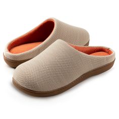 PRICES MAY VARY. Easy on/off, hands-free, slip-on style with an open back (Sizing tip: if you're in between sizes, we recommend going up one size for the best fit) Birdseye knit upper lets your foot breathe, keeping your slipper sweat free Memory foam insole conforms to the contours of your foot for pillow soft comfort; slip on for instant relief from your work shoes or high heels Durable rubber sole lets you step outside the house to fetch the mail or walk the dog; non-slip waterproof bottom gr Shoe Repair Shop, 20s Style, Comfortable Slippers, 20s Fashion, Chic Shoes, Shoe Repair, Kids Luggage, House Shoes, House Slippers