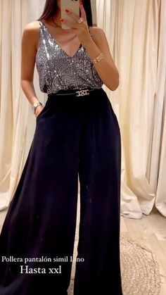 Birthday Outfit Plus Size Winter, Outfit Fiesta Casual Noche, Outfits Casamiento, Outfit Fiesta Casual, Palazzo Outfit, Outfit Formal Mujer, Outfit Fiesta, Blue Boutique, Outfit Elegantes