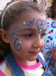 Face painting flowers Kids Face Painting Easy, Dinosaur Face Painting, Easy Face Painting Designs, Face Painting Flowers, Glitter Face Paint, Fairy Face Paint, Animal Face Paintings, Festival Face Paint, Face Painting Tutorials