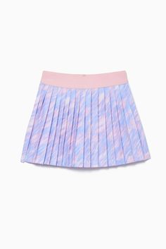 With a stretchy pink waistband, pretty pastel pleats, and shorts underneath, our twirl-worthy Sprint Tennis Skirt is next level! Pretty Pastel, Tennis Skirt, Next Level, Tennis, Pastel, Skirt, Pink, Clothes