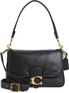 COACH Tabby Soft Leather Shoulder Bag | Nordstrom Trendy Coach Shoulder Bag, Coach Fall 2022, Bolsa Coach Pillow Tabby, Coach Tabby Pillow Bag Black, Best Coach Bags, Coach Soft Tabby, Coach Tabby, Soft Leather, Leather Shoulder Bag