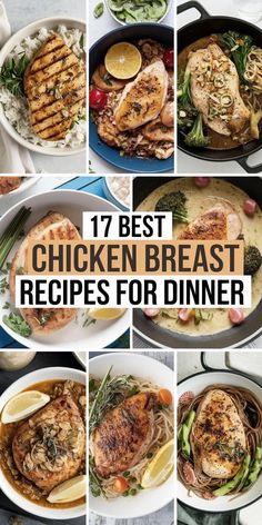 the best chicken breast recipes for dinner