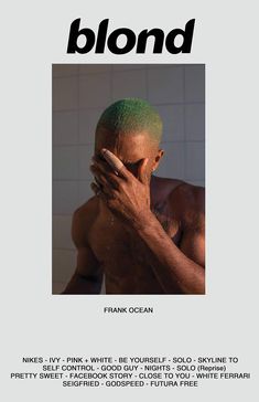 PRICES MAY VARY. High Quality Poster Paper 30cm x 45cm poster Brand new - never before displayed or used Licensed authentic Perfect for your home, office, or a gift Blond Poster, Aesthetic Room Wall Decor, Frank Ocean Blonde Album, Blonde Album, Frank Ocean Blond, Frank Ocean Poster, Ocean Poster, Blonde Aesthetic, Cover Music