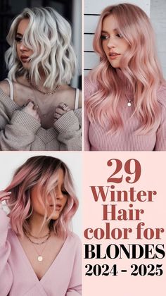 Blonde hair color ideas for winter 2024-2025 focus on adding low lights and dark roots for a bold, trendy look. For a more natural feel, try a balayage style with strawberry blonde or caramel highlights. This works perfectly with both short hairstyles and longer lengths, and is ideal for those with green eyes looking to enhance their winter glow. Add vanilla blonde or golden highlights for a polished, radiant finish. Root Tap Blonde Highlights, Blonde And Red Hair Color Ideas Short, Blonde Hair With Smudged Roots, Hair Color Ideas For Strawberry Blondes, High And Low Lights Hair Blonde Balayage Highlights, Blonde Bob Dark Roots, Icy Blonde Hair Dark Roots, Icy Blonde With Shadow Root, Pastel Bob Hair