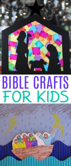 the bible crafts for kids are easy to make and great for christmas or any time of year