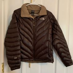 Perfect Condition, Brown With Soft Interior The North Face Brown Puffer, The North Face Puffer Jacket Brown, Coats North Face, Brown Puffer, North Face Coat, The North Face Jackets, North Face Jackets, North Face Jacket, North Face