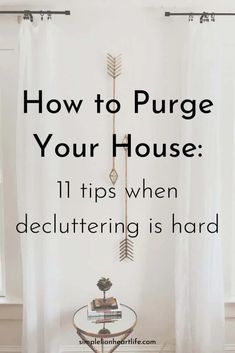 Declutter Challenge, Cleaning House, Declutter Your Life, Clutter Free Home, Clearing Clutter