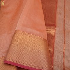 Khinkhwab brings you Maheshwari Sarees. Maheshwari handlooms owe their name to Maharani Ahilyabai Holkar, the ruler of the state of Indore in the late 18th century. Her reign was deemed the Golden Age, and she is revered by all at Maheshwar as Devi Ahilyabai or Ma Saab till date. Maheshwari handlooms derived their fine simplicity from this icon. It is said that under her artistic guidance, the craftspeople made light fabrics, detailed with motifs derived from carvings on the Maheshwar fort- a de Ceremonial Tissue Silk Dupatta With Cutdana, Ceremonial Tissue Silk Dupatta For Festivals, Ceremonial Slub Silk Dupatta With Pallu, Ceremonial Handloom Dupatta For Navratri, Ceremonial Cotton Silk Dupatta With Traditional Drape, Ceremonial Cotton Silk Dupatta For Festivals, Ceremonial Tissue Silk Traditional Wear With Zari Weaving, Wedding Cotton Silk Traditional Wear With Weaving Work, Traditional Festive Wear For Diwali