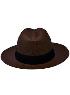 Brand: Gamboa Color: Dark brown Material: Toquilla straw Brim: 7 cm. (2 3/4")Grade: 3 - 4 learn more Sweatband: Cotton twill, 3 cm. (1.18") Crown: 11 cm. (4 3/10") Ribbon: Linen Description: A comfortable hat, handmade in Cuenca, the worldwide famous Panama hat town in Ecuador. This Cuban Panama Fedora hat for men is of top quality, casual and elegant. Each hat is individually blocked and trimmed to meet the highest quality standards. Cuban Hat, Poncho Mexican, Panama Hat Men, Brown Fedora, Elegant Hat, Poncho Pullover, Cuenca Ecuador, Fedora Hat Men, Alpaca Scarf