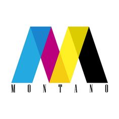 the logo for mountaino is shown in black, yellow, and blue colors on a white background