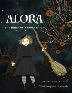 the cover of alora, the birth of a good - witch by jenny black