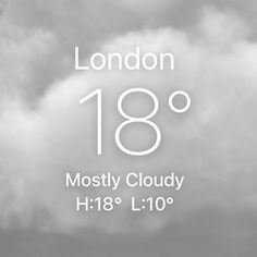 an image of the london clock displayed in white on a cloudy day with text below it