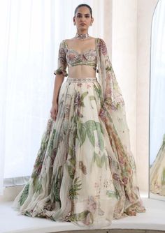 Mahima Mahajan-Dia Ivory Lehenga Set-INDIASPOPUP.COM Elegant Lehenga, Ivory Lehenga, Mahima Mahajan, Simple Lehenga, Indian Outfits Lehenga, Lehenga Designs Simple, Traditional Indian Dress, Indian Dresses Traditional, Traditional Indian Outfits