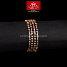 Pandora Rose Gold Bracelet, Bangles Diamond, Kameswari Jewellers, Solitaire Diamond Pendant, Gold Necklace Indian, Bangles Set, Necklace Indian