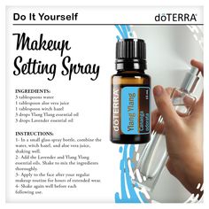 Ylang Ylang Essential Oil Benefits, Diy Eyebrow, Cleopatra Beauty, Essential Oil Spray Recipes, Stronger Everyday, Essential Oil Perfumes Recipes, Doterra Oil, Doterra Essential Oils Recipes