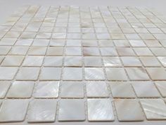 white mother of pearl mosaic tile