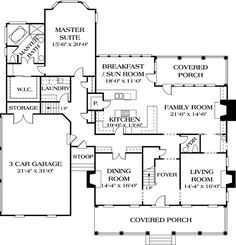 the first floor plan for this house