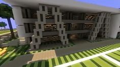 an image of a building that is in minecraft