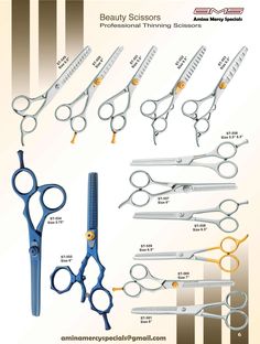 Technical Documentation, Thinning Scissors, Dental Implants, Beauty Care, Hair, Beauty